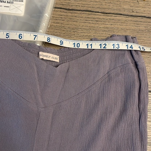 Sincerely Jules - Cute wide leg, light weight flowy crop pants - Picture 4 of 4